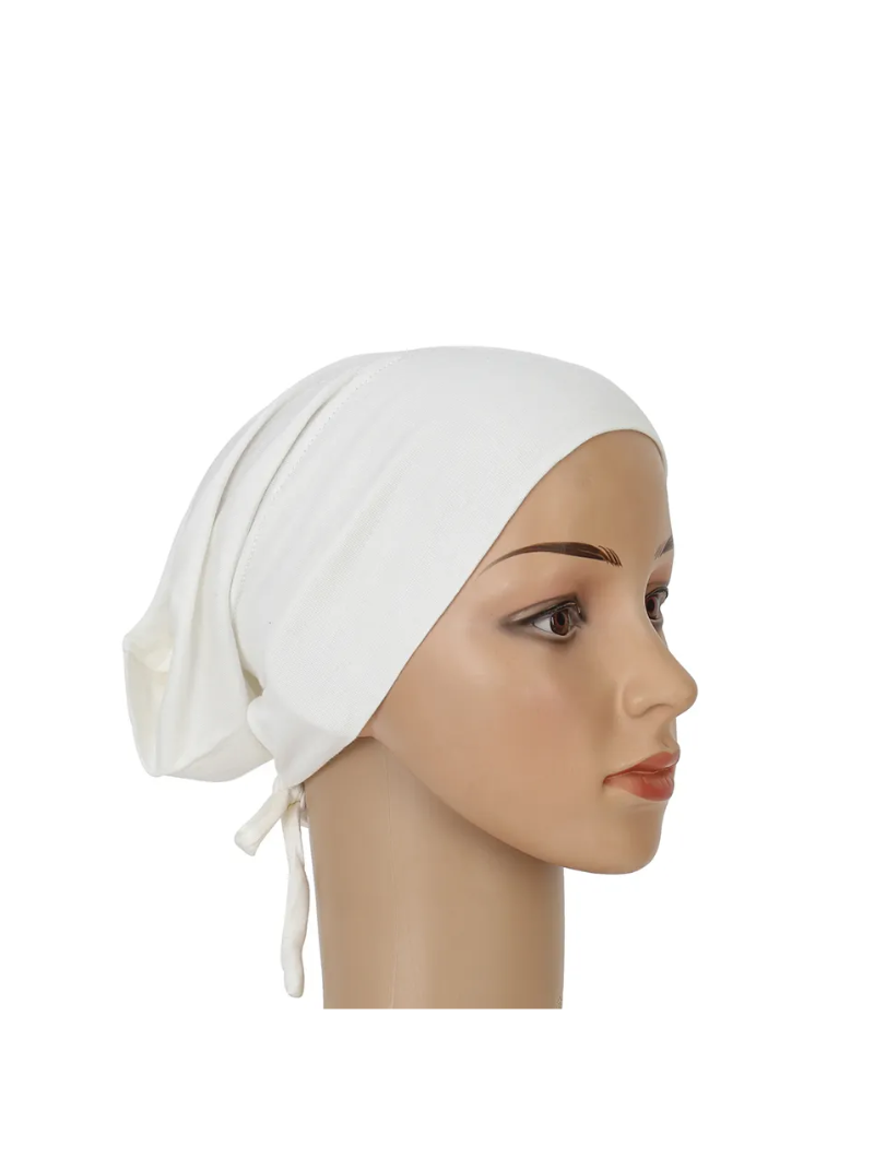 Bonnet sous-hijab en coton