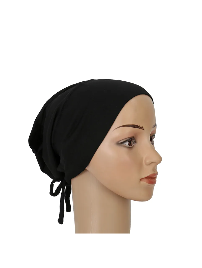 Bonnet sous-hijab en coton